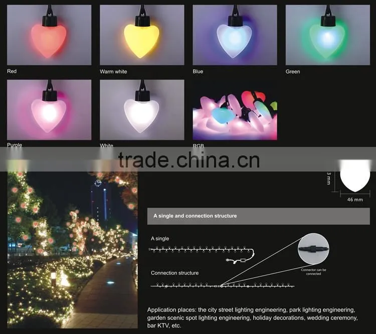2016 For street decoration string lights christmas