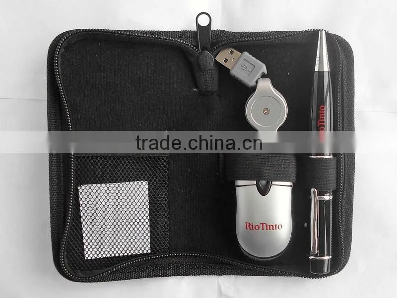 simple usb kit with pen and mouse