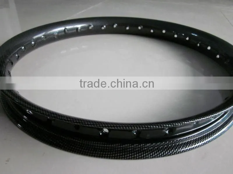 Carbon type motorcycle alloy rim /aluminum alloy rims with water transfer printing