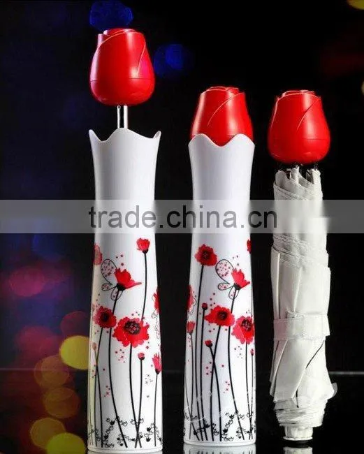 Fashion style Cartoon pattern Bottle Umbrella,folding sun umbrella wholesale