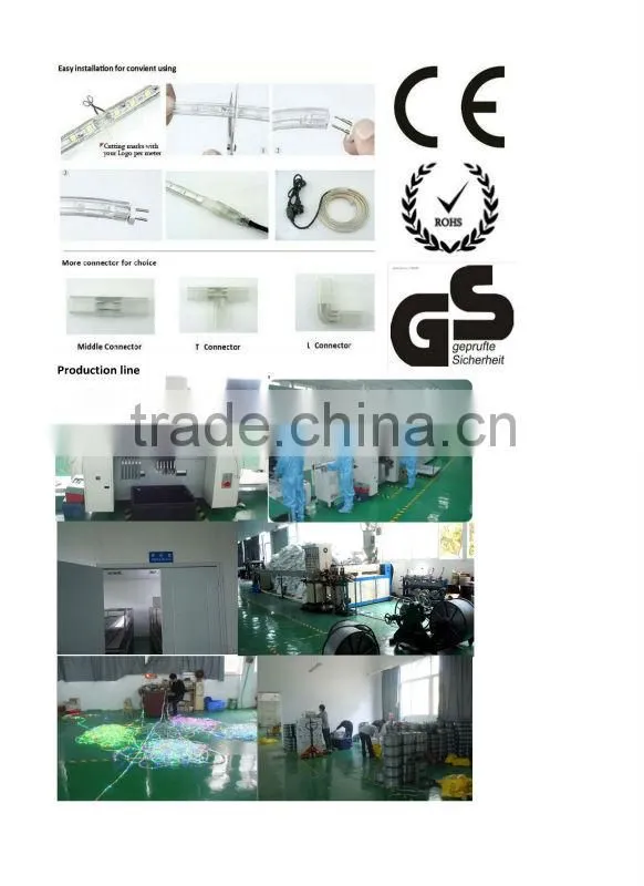 new style Beautiful LED rope lights