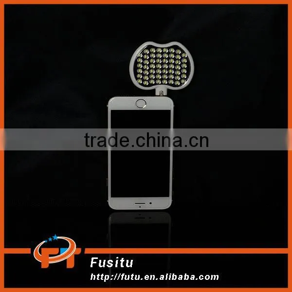 Selfie Flash Light Phone Spotpight 54 LED Flash Fill Light External Flash for iPhone 6 plus SLR Camera