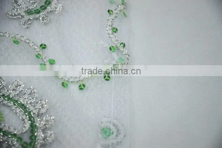 Various color ribbon embroidery table runner cheap table runner