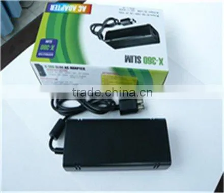 For xbox360 slim console power supply AC adapter adaptor