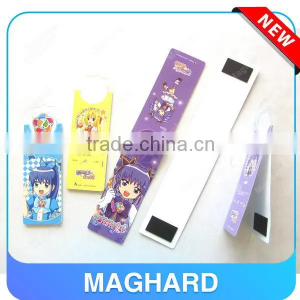 2015 hot sell Promotional gift items custom foldable Magnetic Pagemarkers/bookmark