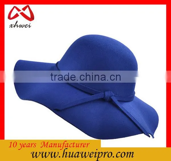 Wholesale Fashion Fedora Hats with Wholesale Custom Satin Ribbons