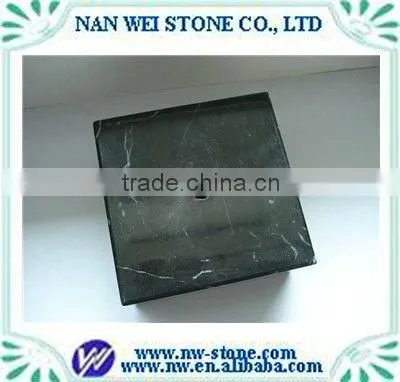 Square marble stone bases