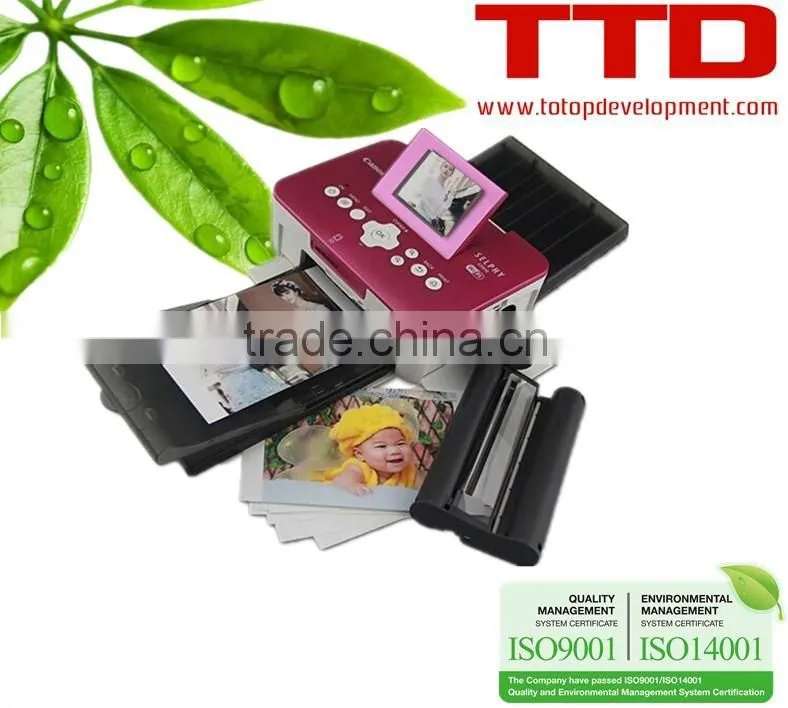 TTD Ink Cartridge KP-108in RP108 for Canon SELPHY CP810 (3 ink + 108Sheet Photo Paper)