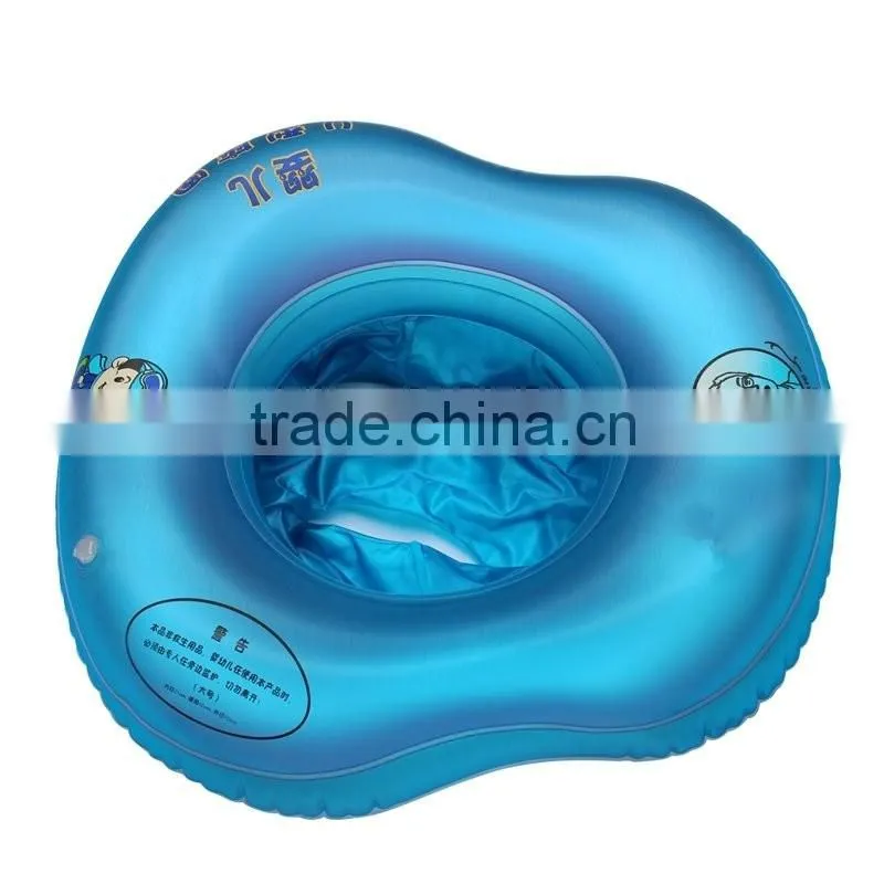 Orange Color Inflatable Baby Seat Ring Baby seat float for Swimming Ring