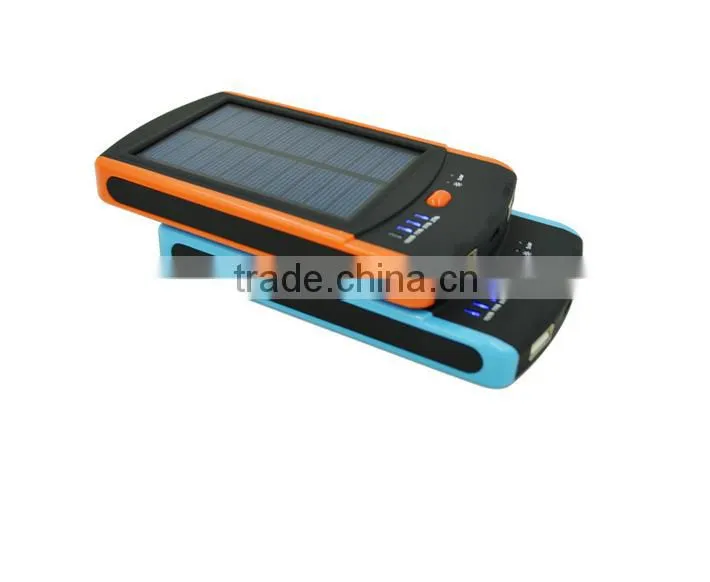emergency power supply wireless charging dual usb solar power bank