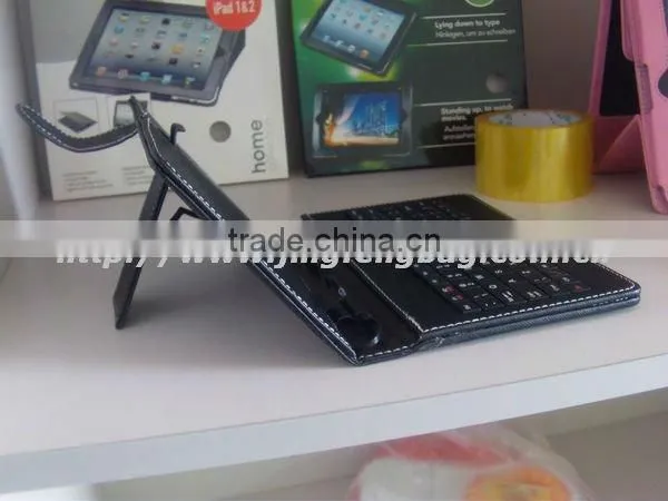 2012 new design fashion 7" keyboard tablet case