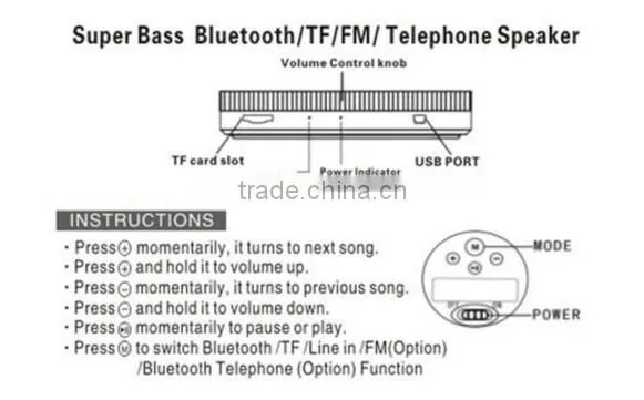 Cheap bluetooth speaker portable mini speaker with high quality