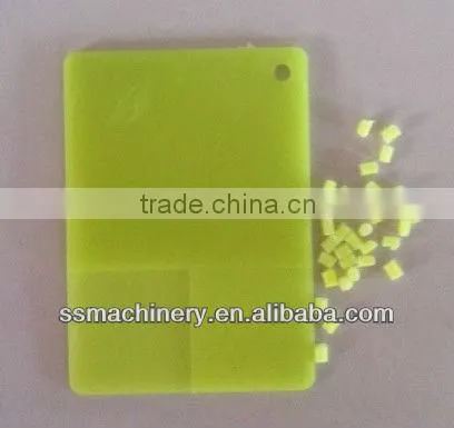 Injection molding machine for labs