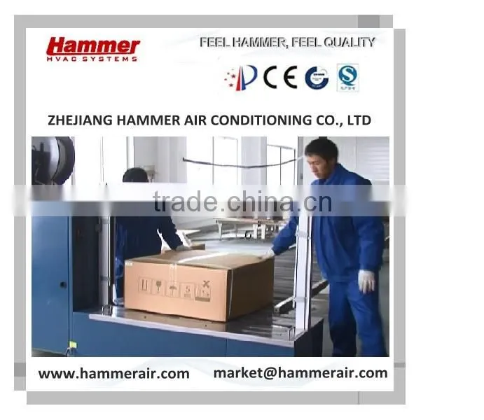 CE certified water chilled Cassette fan coil unit