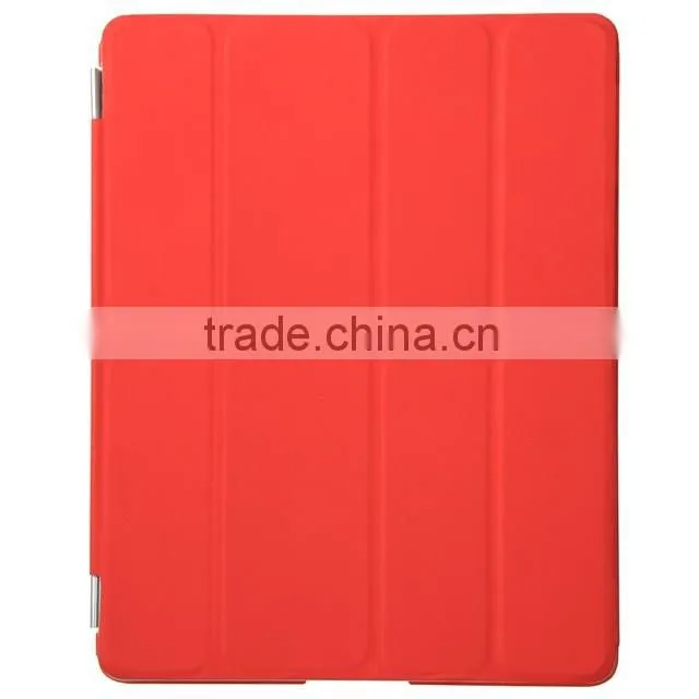 2016 New Arrival Red Smart Case For iPad 3