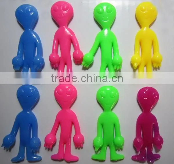 Funny sticky fish Slingshot /TPR sticky toy /Alien Slingshot /sticky animal toy