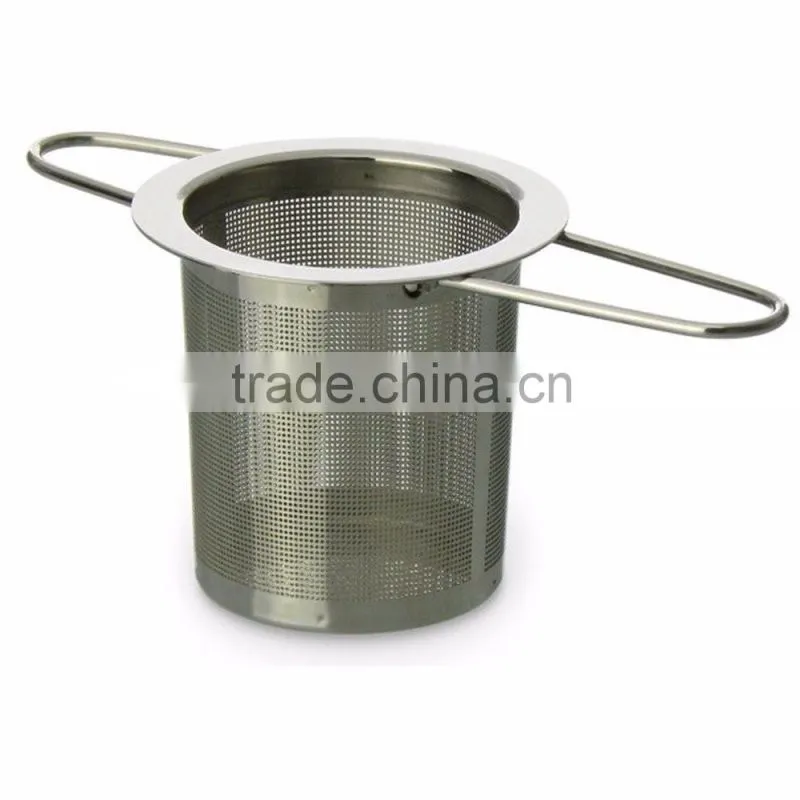 Single Cup Teavana Loose Leaf Green Tea Infuser 304 Stainless Steel Simple Modern Tea Infuser Tea Strainer with Lid