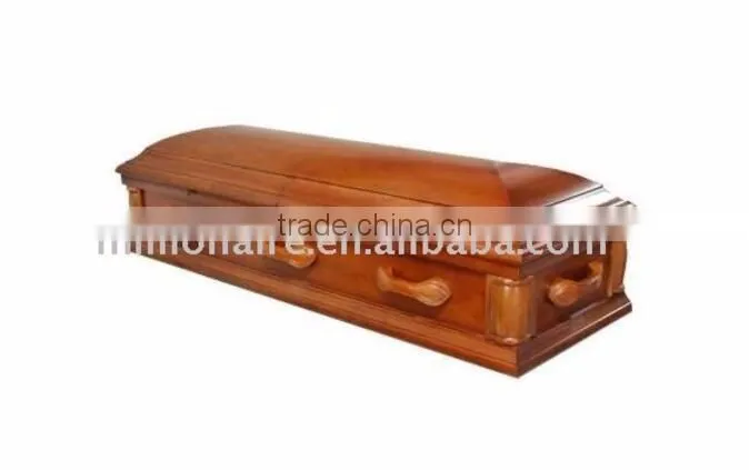 Veneer wooden casket and coffin