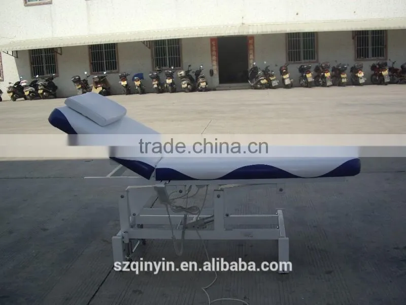 Fashion beauty salon PU/PVC up-down spa electric facial bed
