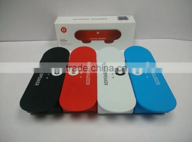 Classic scooter speaker for music lover, factory outlet price high quality bluetooth speaker for smart phones, wireless speaker