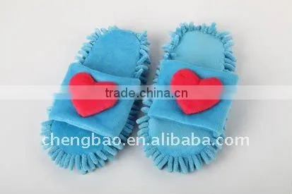 Fashionable indoor mop slippers