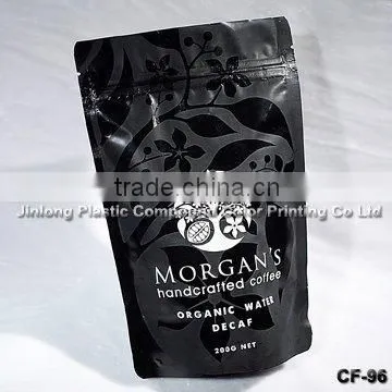 matte registration printed coffee bag