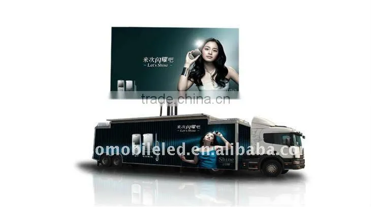 Modified LED Container for outdoor ad,events,live show