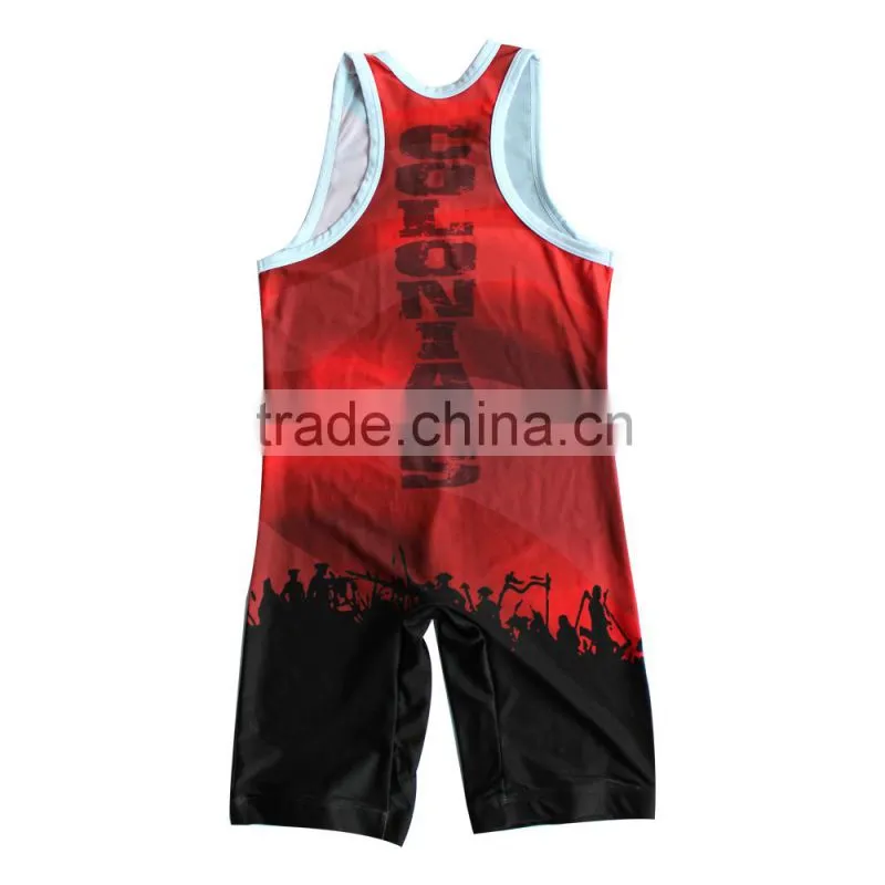 Custom design Men's Wholesale Wrestling Singlet
