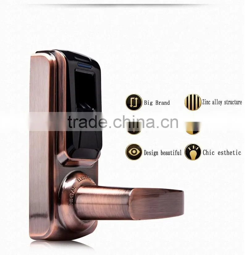 Biometric Digital Keypad Wireless Safe Fingerprint Control Apartment Door Lock