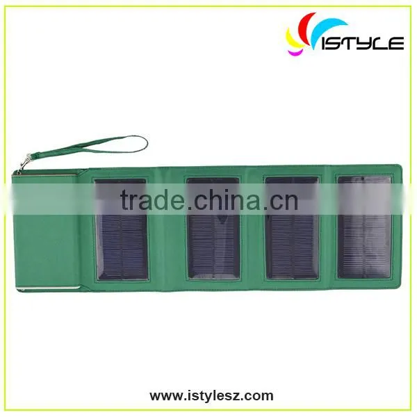 5W solar power flexible solar mobile phone charger