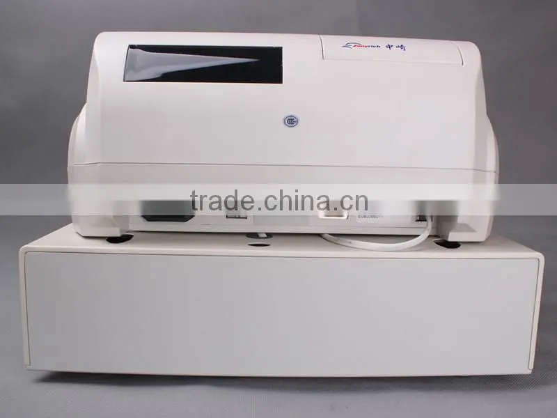 HOOT SALE Electronic Cash Register with cash box for retail pos system from ZONERICH ZQ-ECR800
