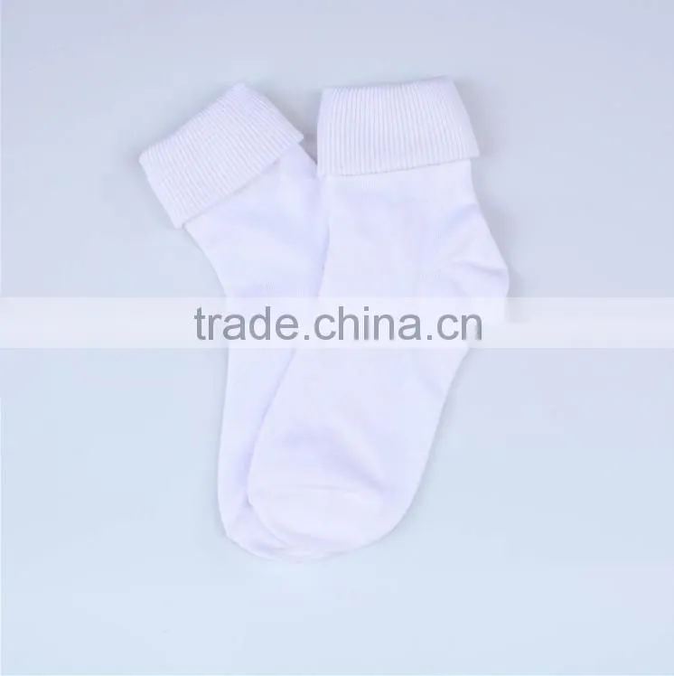 2015 fashion Japan lady socks turnup socks