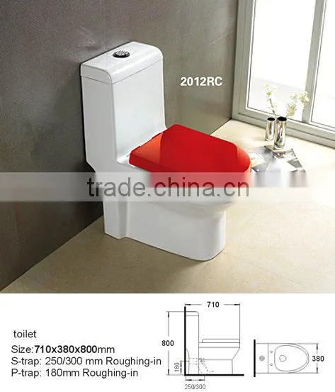 Whosesales Good Quality Hot Sell Products Floor Mount White Ceramic Wholesale Bathroom WC Toilet