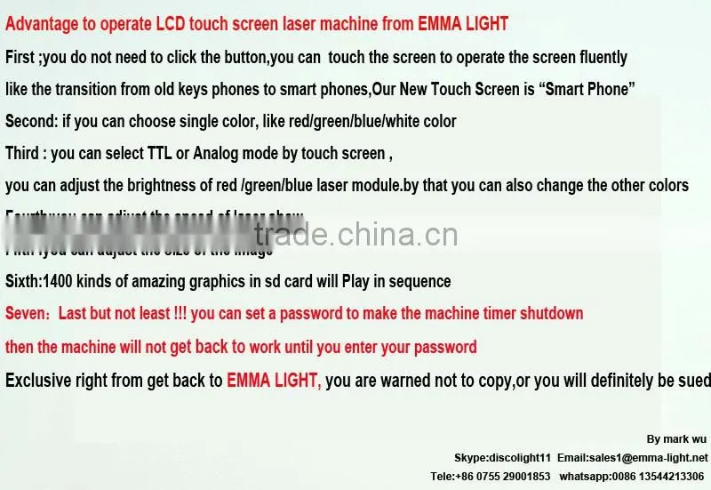 5w rgb full color laser show,text laser light ,programmable laser light