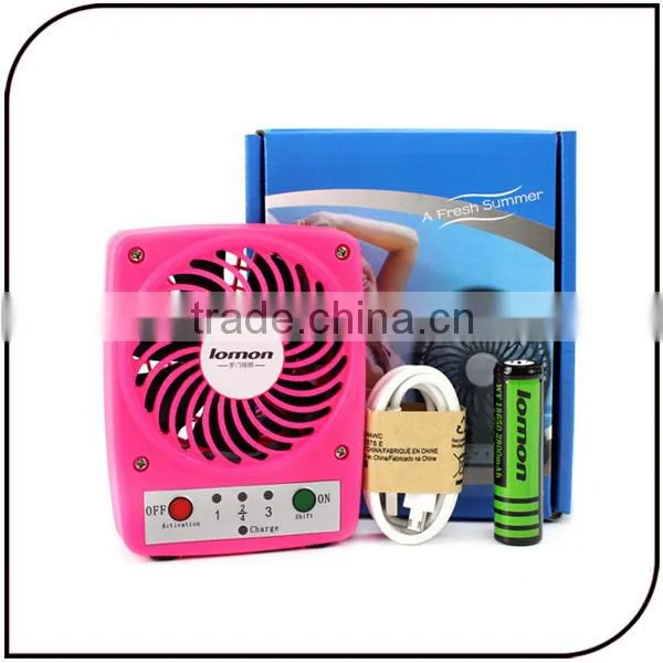 Portable Micro Mini Usb Fan Lithium Battery Operated Mini Electric Fans for Mobile Phone Charging