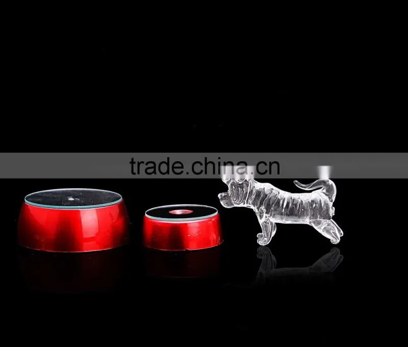Chinese zodiac animal tiger figurines crystal gift craft for sale
