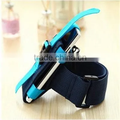 Outdoor sports running mobile phone arm bag