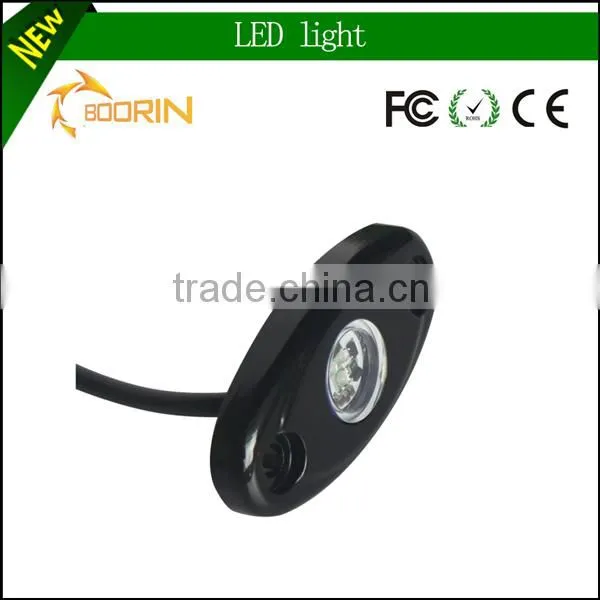 Mini LED Rock Light 2Inch Led Vessel Deck Light For Trucks, Cars, outdoors, Jeeps