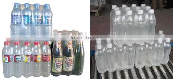 automatic PE film shrink wrapping machine/PE shrinkable film sleeve shrink wrapping machine