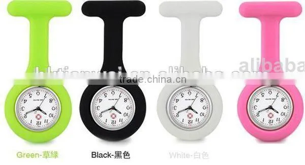 Professional alloy clip nurse watch with high quality