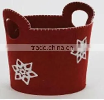 Needle punch nonwoven felt
