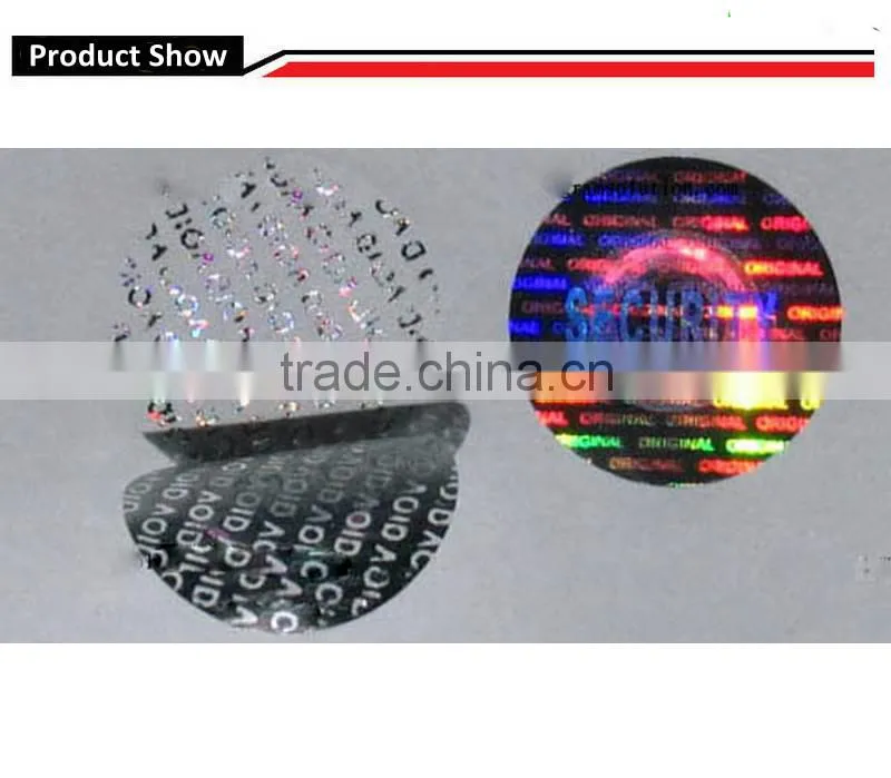 Anti-fake holographic label Security Hologram VOID sticker