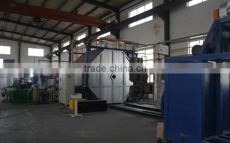 Two arms shuttle Rotomolding Machine