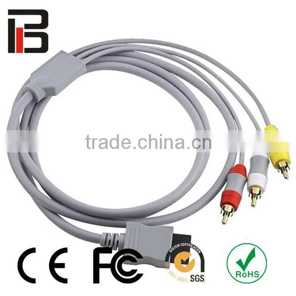 Manufactuer in SZ for wii HD component audio video cable