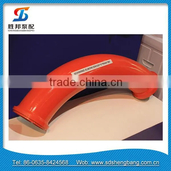 NO 2 elbow for putzmeister concrete pump spare parts