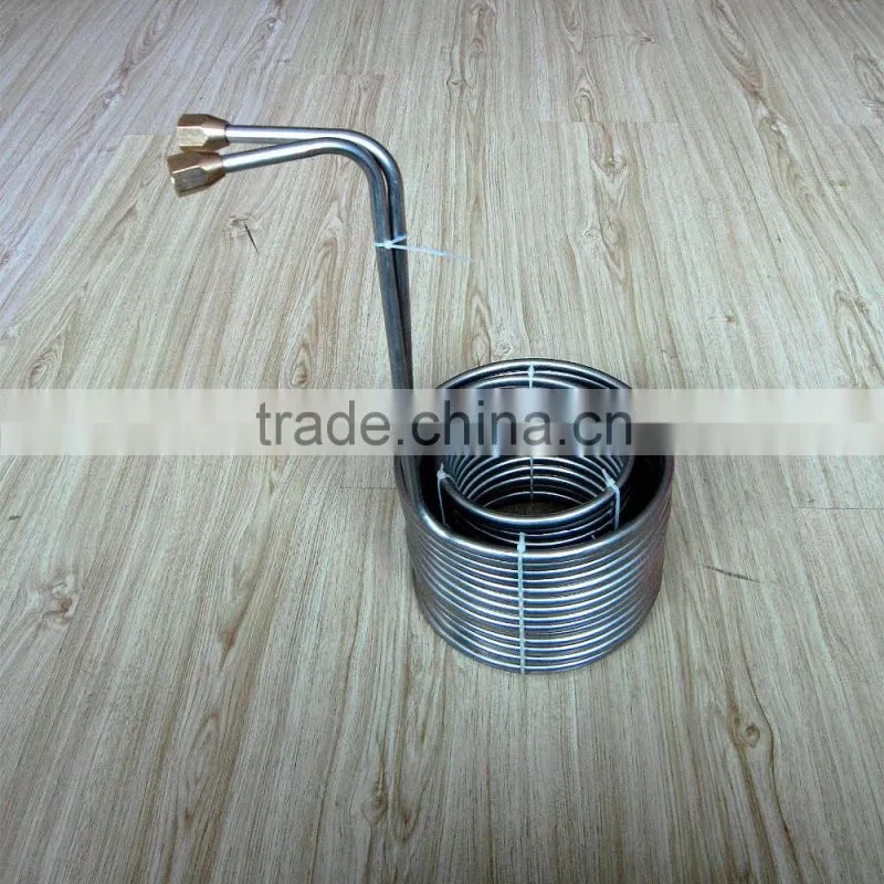 Stainless Steel coil tube wort chiller for beer machine