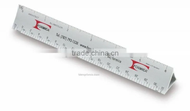 6 Inch Hollow Triangular Architect Drafting Scale Drafting Ruler