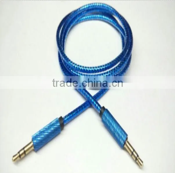 aluminum foil metal shell audio cable