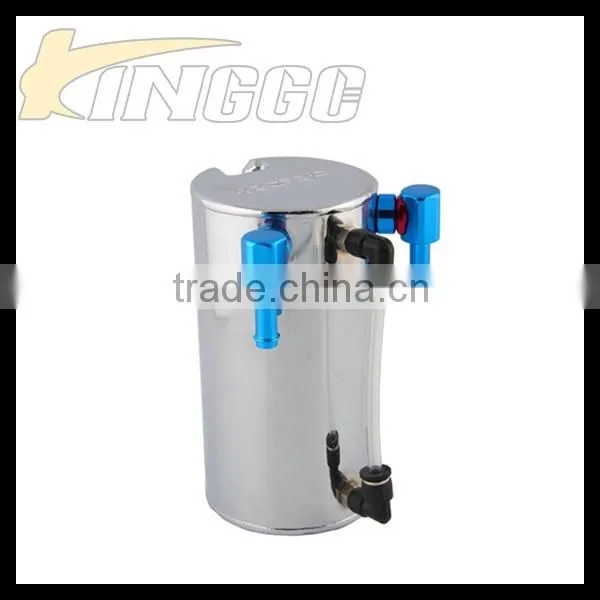 Silver Car Engine Aluminium Oil Catch Tank For Sale