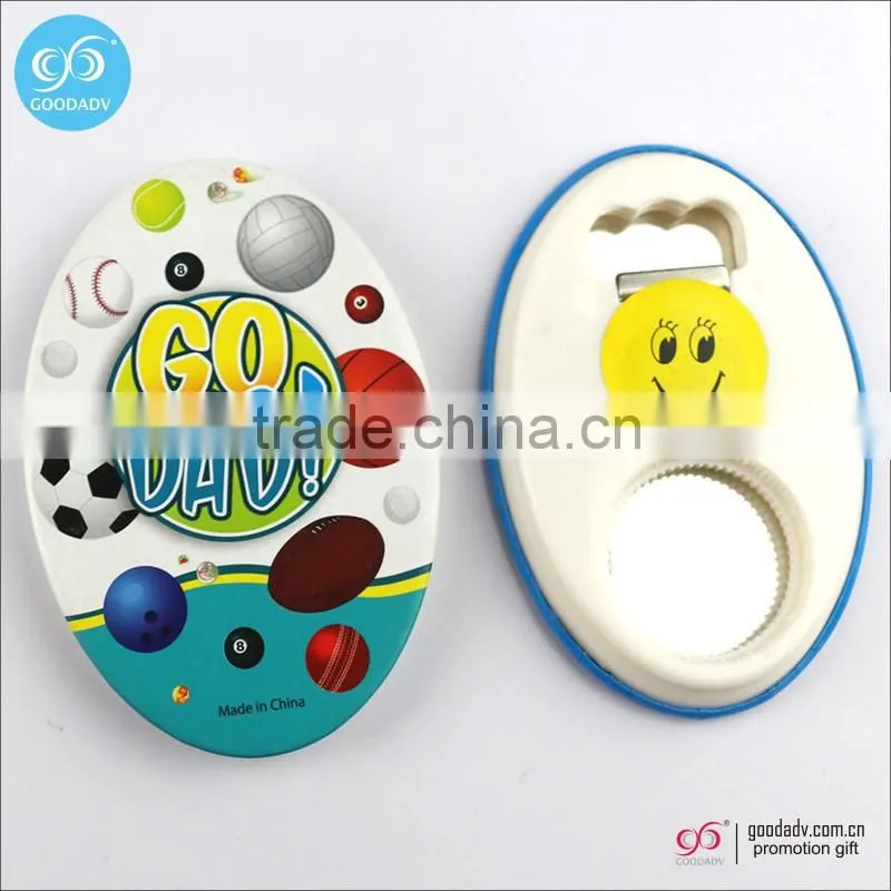 2016 newly style custom can opener promotion tin bottle opener